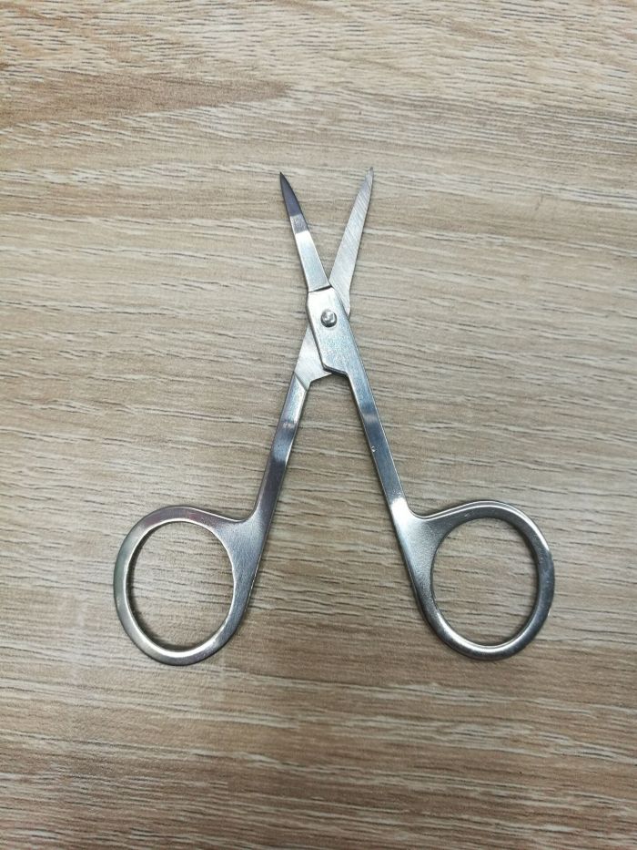 Square ring bend hair beauty tools scissors beauty scissors Square ring bend hair beauty tools scissors beauty scissors