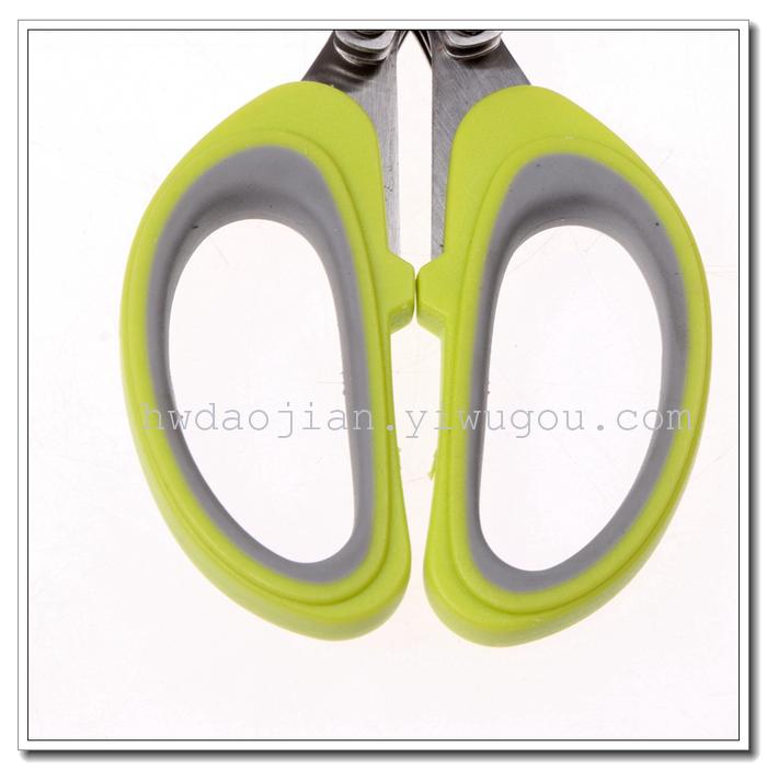 Green Onion Cutting kitchen Creative Scissors Confidential Manual Shredder Baby Shredder Food Scissors Rust