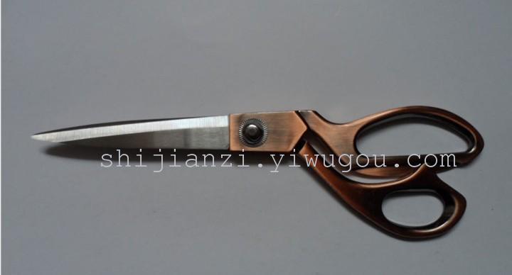 Gold-Plated Scissors Copper-Plated Scissors Stainless Steel Scissor All-Steel Scissors Ribbon Scissors Tailor Scissors Household Scissors