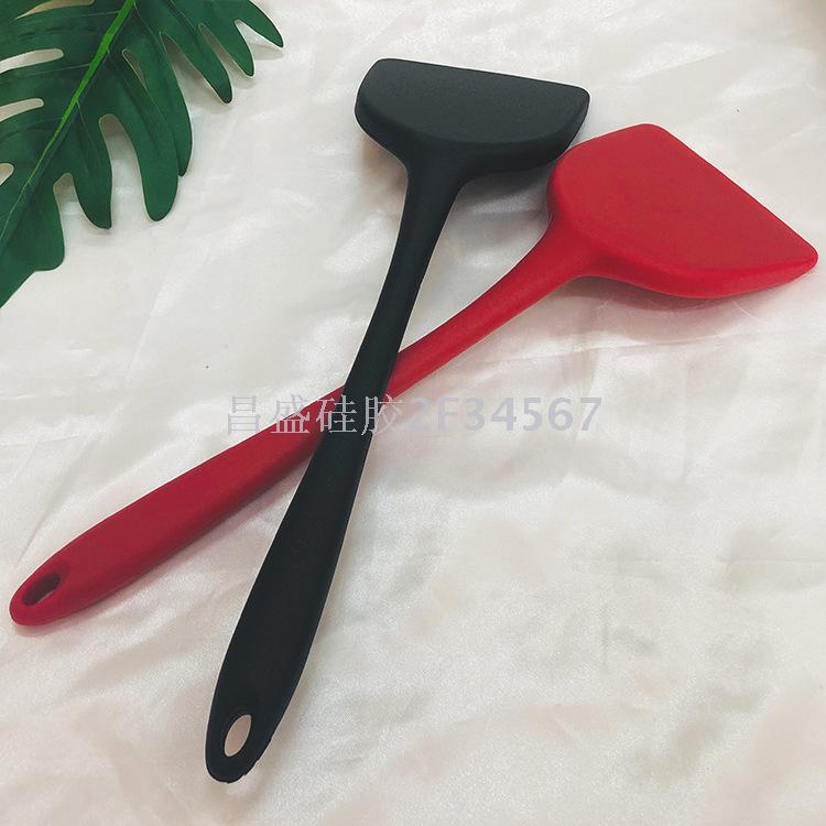 Silicone kitchenware set with cooking spoon spatula non-stick pan set kitchen utensils stir-fry spatula