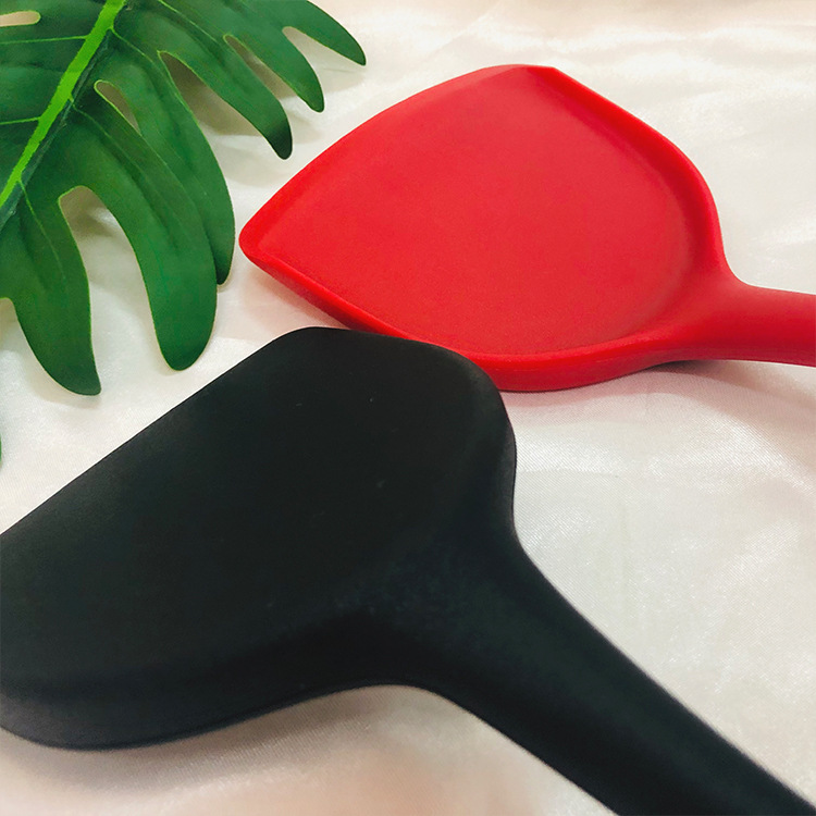 Silicone kitchenware set with cooking spoon spatula non-stick pan set kitchen utensils stir-fry spatula