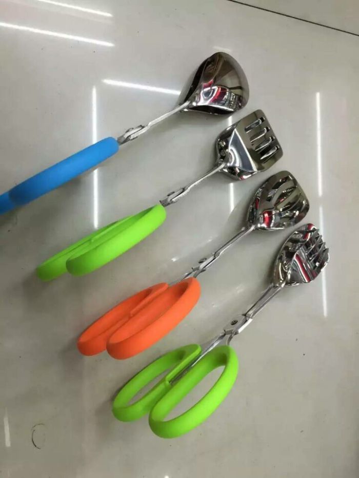 Manufacturer direct selling nylon handle scissors clip clip clip food clip clip clip