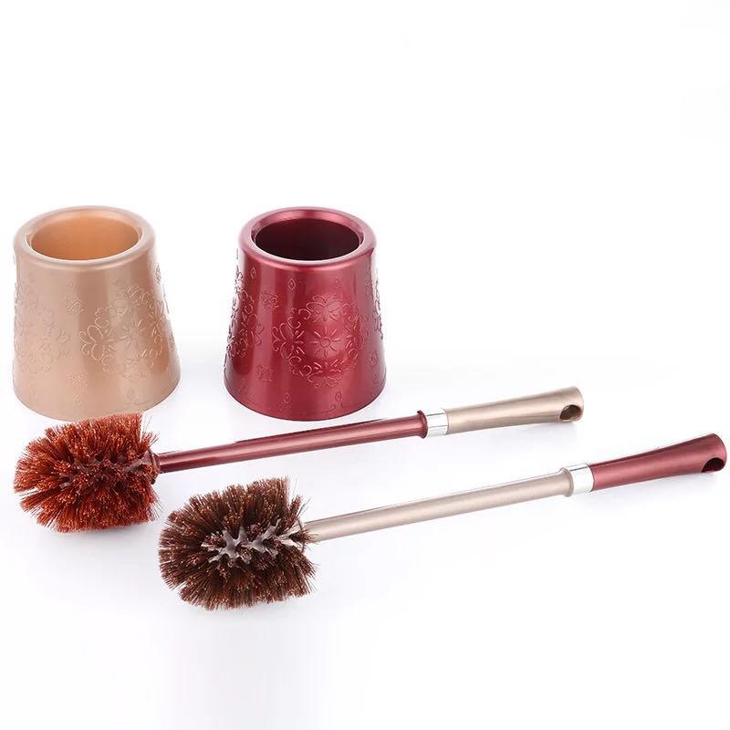 Supply long handle plastic toilet brush delicate generous circular toilet brush base bathroom series toilet brush cover Supply long handle plastic toilet brush delicate generous circular toilet brush base bathroom series toilet brush cover