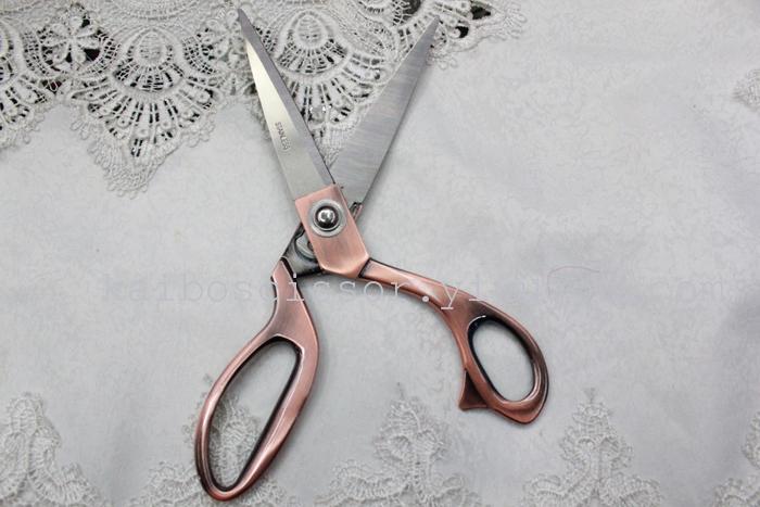 gift packaging high quality stainless steel scissors sewing scissors KB687