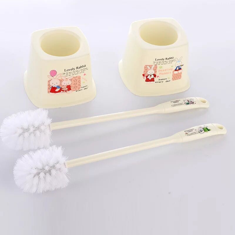 Creative with a base spherical durable type no dead Angle plastic toilet brush toilet brush toilet cleaning brush