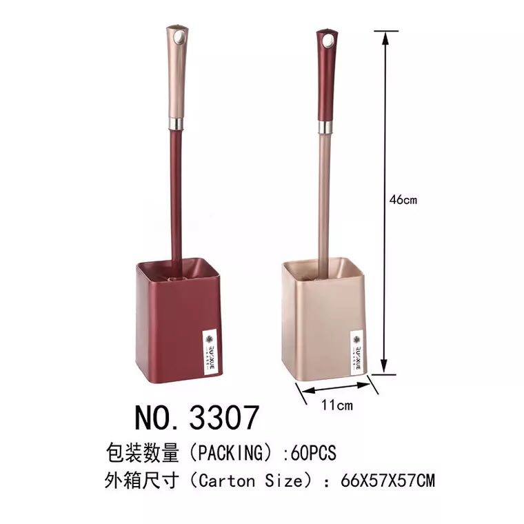 Wholesale supply of high quality plastic base toilet brush toilet brush brush wholesale spot