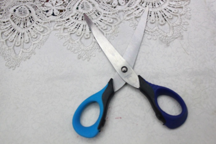KAIBO 8812  office scissor, stainless steel soft handle scissors