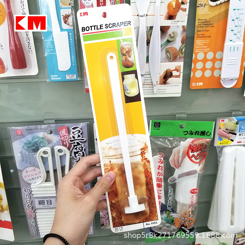 KM 1053 jar scraper long handle scraper cream spatula