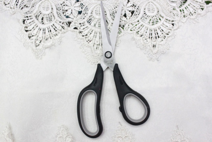 KAIBO701-1 color stainless steel scissor and Rubber scissors or Duck scissors