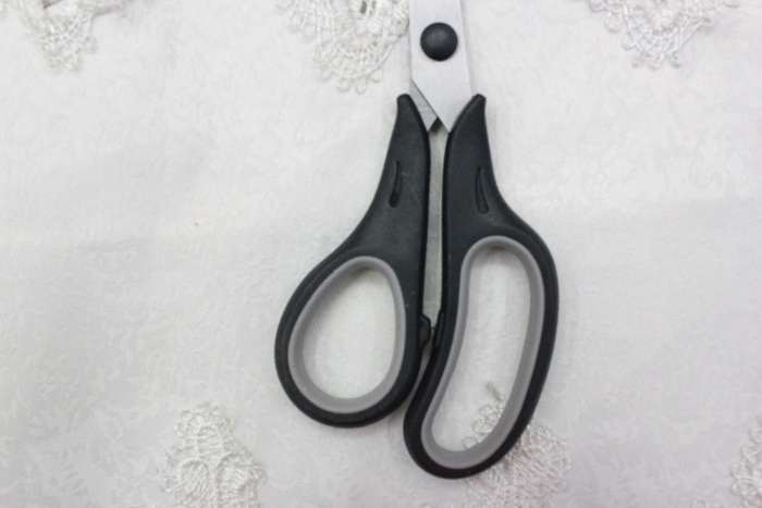 KAIBO801-1 color stainless steel scissor and Rubber scissors or Duck scissors