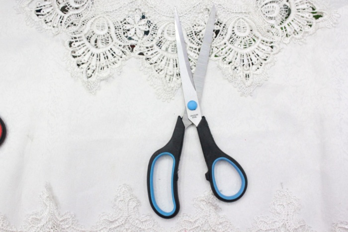 KAIBO409 stainless steel scissor and Rubber scissors