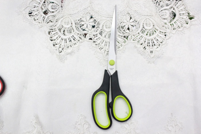 KAIBO409 stainless steel scissor and Rubber scissors