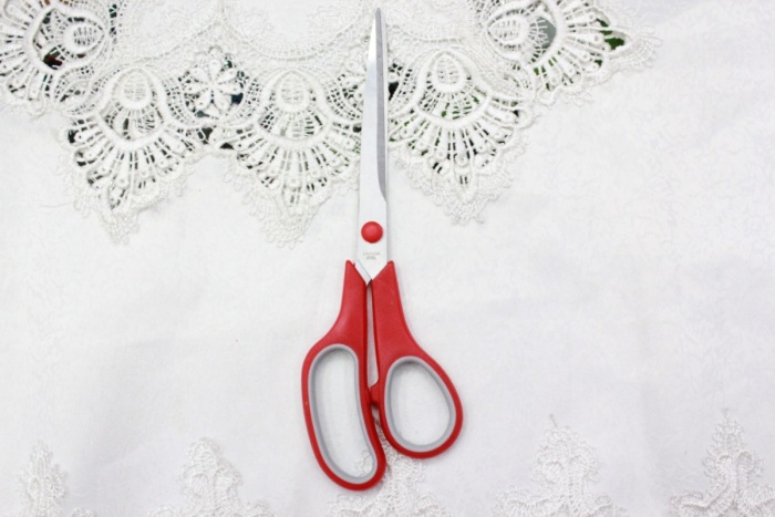 KAIBO409-1 color stainless steel scissor and Rubber scissors