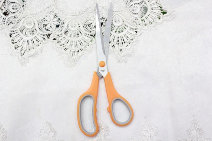 KAIBO409-1 color stainless steel scissor and Rubber scissors
