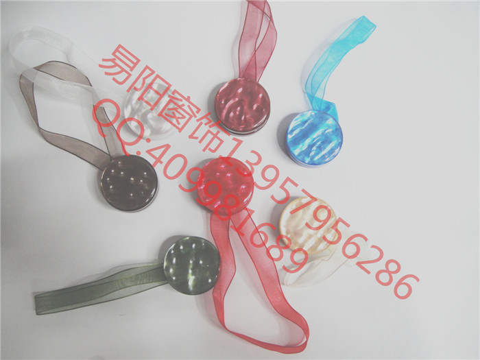 European high-grade alloy rhinestones creative Joker magnetic curtain curtains strap magnetic clasp buckle