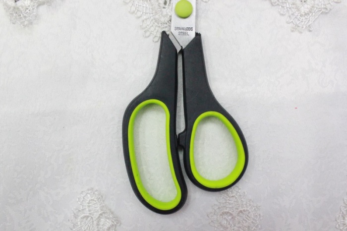 KAIBO408 stainless steel scissor and Rubber scissors KAIBO408 stainless steel scissor and Rubber scissors