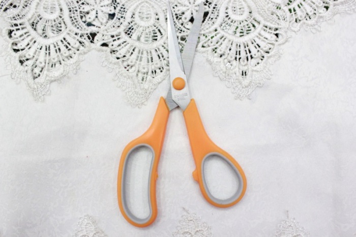 KAIBO407-1 color stainless steel scissor and Rubber scissors KAIBO407-1 color stainless steel scissor and Rubber scissors