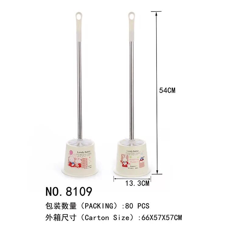 Manufacturers low - cost direct new toilet printing stainless steel toilet brush
