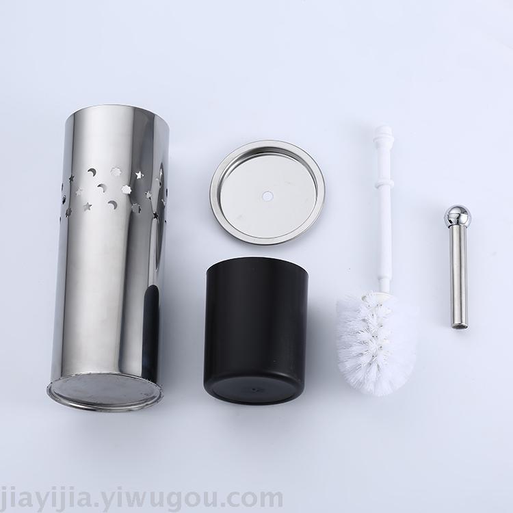 Innovative new stainless steel toilet brush set - free bathroom cleaning brush
