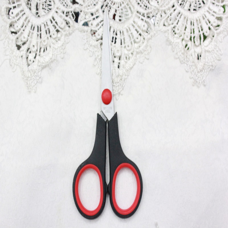 KAIBO405 stainless steel scissor and Rubber scissors