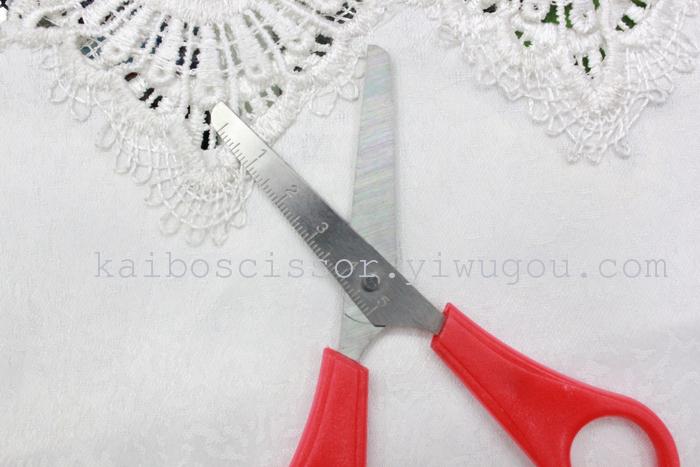 Factory direct cable KAIBO scissors cut student scale shear shear KB254 nail Card Office