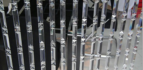 Crystal bead curtain partition porch blinds Curtains triangle strip wholesale loose beads clear Crystal beads Crystal bead curtain partition porch blinds Curtains triangle strip wholesale loose beads clear Crystal beads