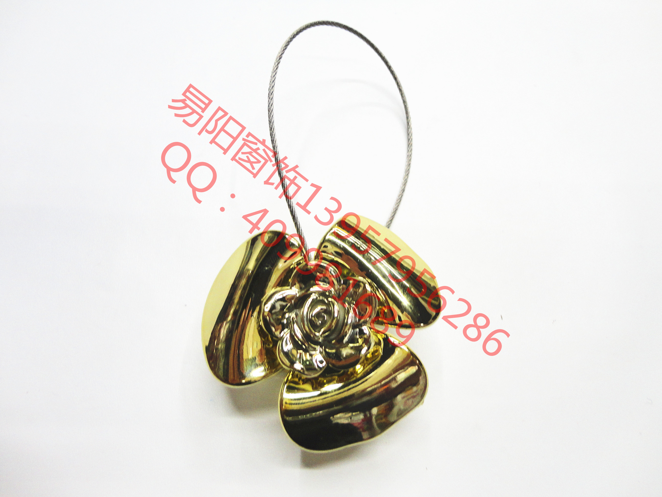 European high-grade alloy rhinestones creative Joker magnetic curtain curtains strap magnetic clasp buckle