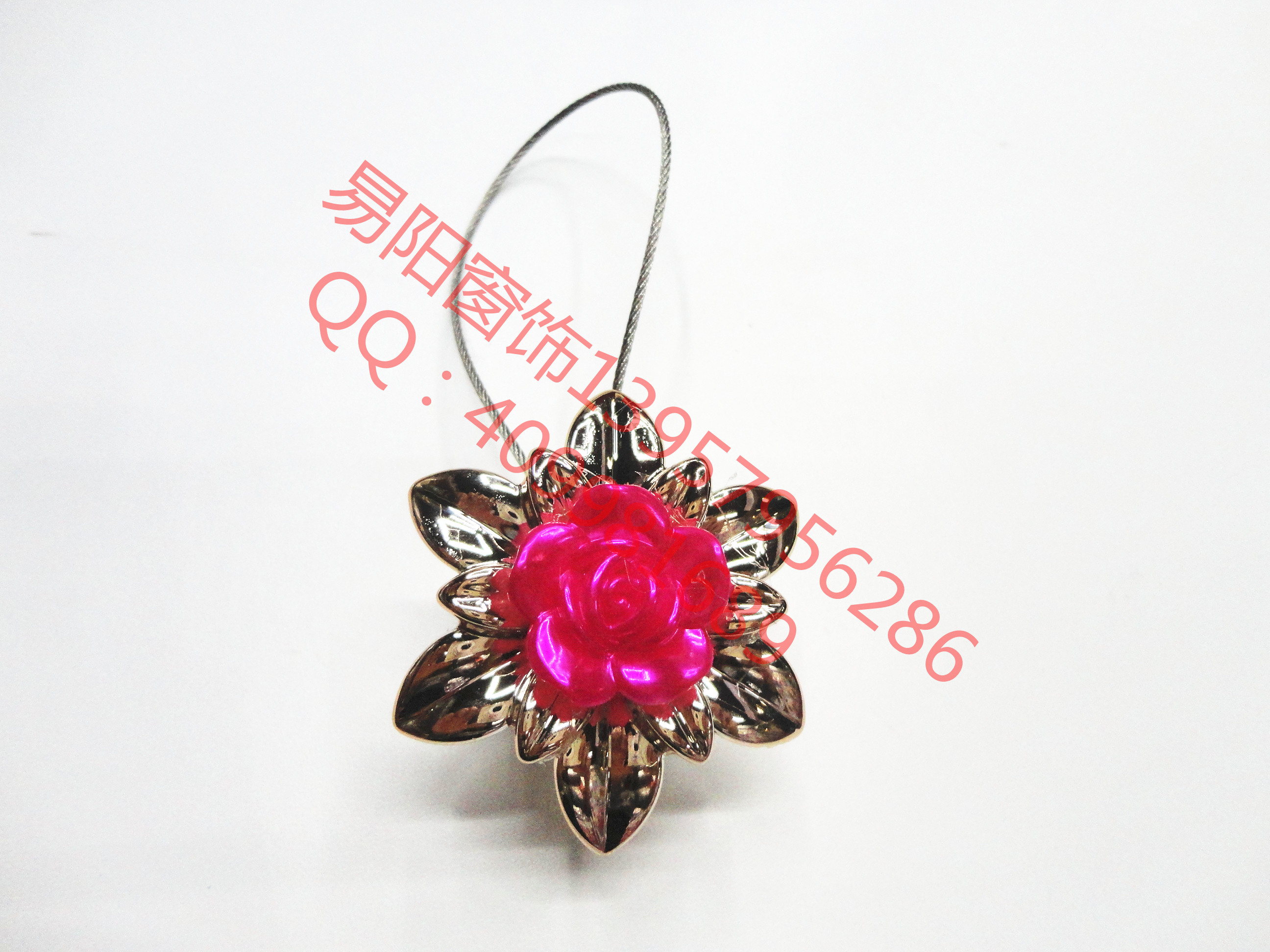 European high-grade alloy rhinestones creative Joker magnetic curtain curtains strap magnetic clasp buckle