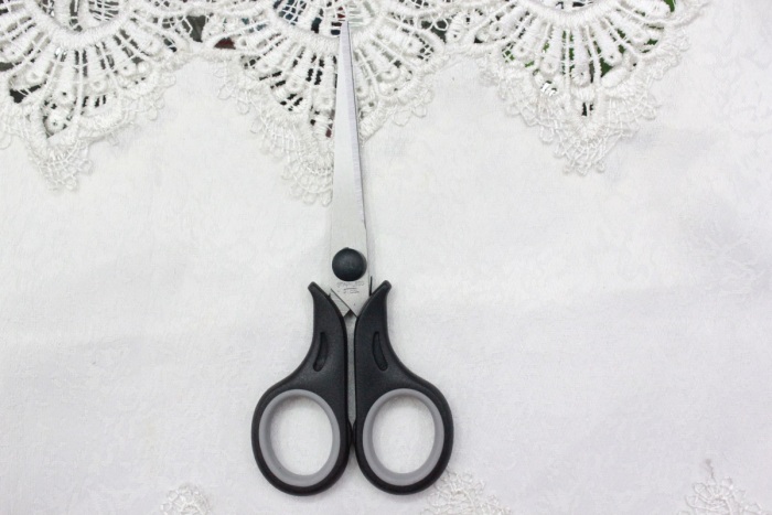 KAIBO601-1 color stainless steel scissor and Rubber scissors or Duck scissors
