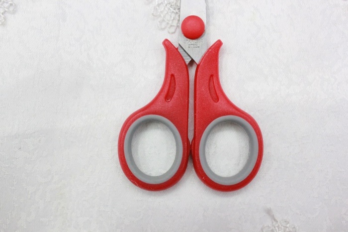 KAIBO601-1 color stainless steel scissor and Rubber scissors or Duck scissors