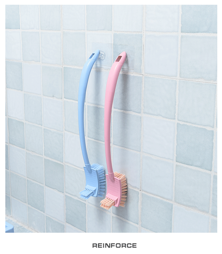 Double-Sided Thickened Plastic Long Handle Decontamination Toilet Brush Toilet Cleaning Bending No Dead Angle Gap Brushes Sanitary Brush Double-Sided Thickened Plastic Long Handle Decontamination Toilet Brush Toilet Cleaning Bending No Dead Angle Gap Brushes Sanitary Brush