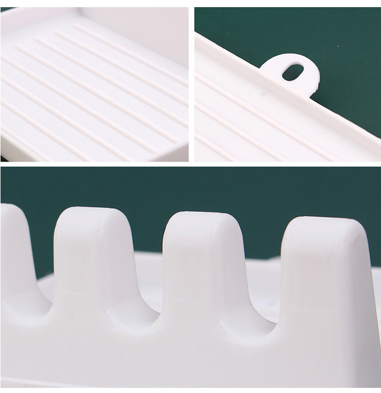 Kitchen Lid Rack Household Spatula Rack Mat Holder Tableware Storage Multi-Functional Plastic Storage Rack Soup Spoon Shovel Mat Kitchen Lid Rack Household Spatula Rack Mat Holder Tableware Storage Multi-Functional Plastic Storage Rack Soup Spoon Shovel Mat