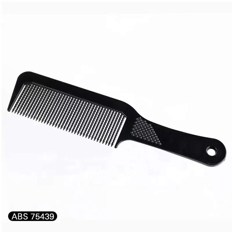 Black Barber Shop Hair Salon Hair Comb Shape round Wave Shape Vent Comb Hair Salon Hair Tools Spot