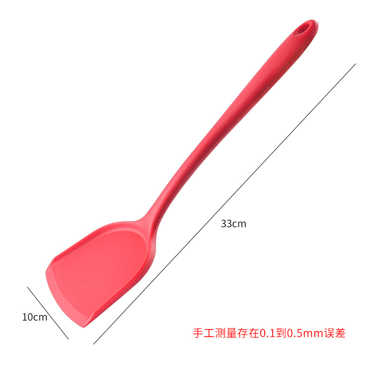 Kitchen utensils silicone spatula household non - stick pan turner integral heat resistant silicone cooking shovel