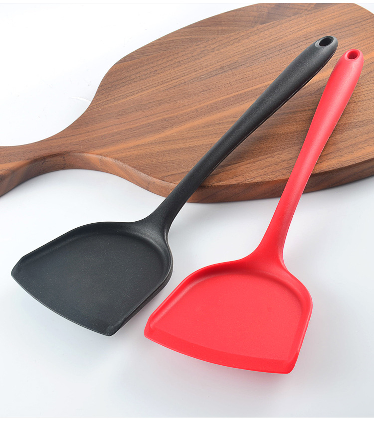 Kitchen utensils silicone spatula household non - stick pan turner integral heat resistant silicone cooking shovel