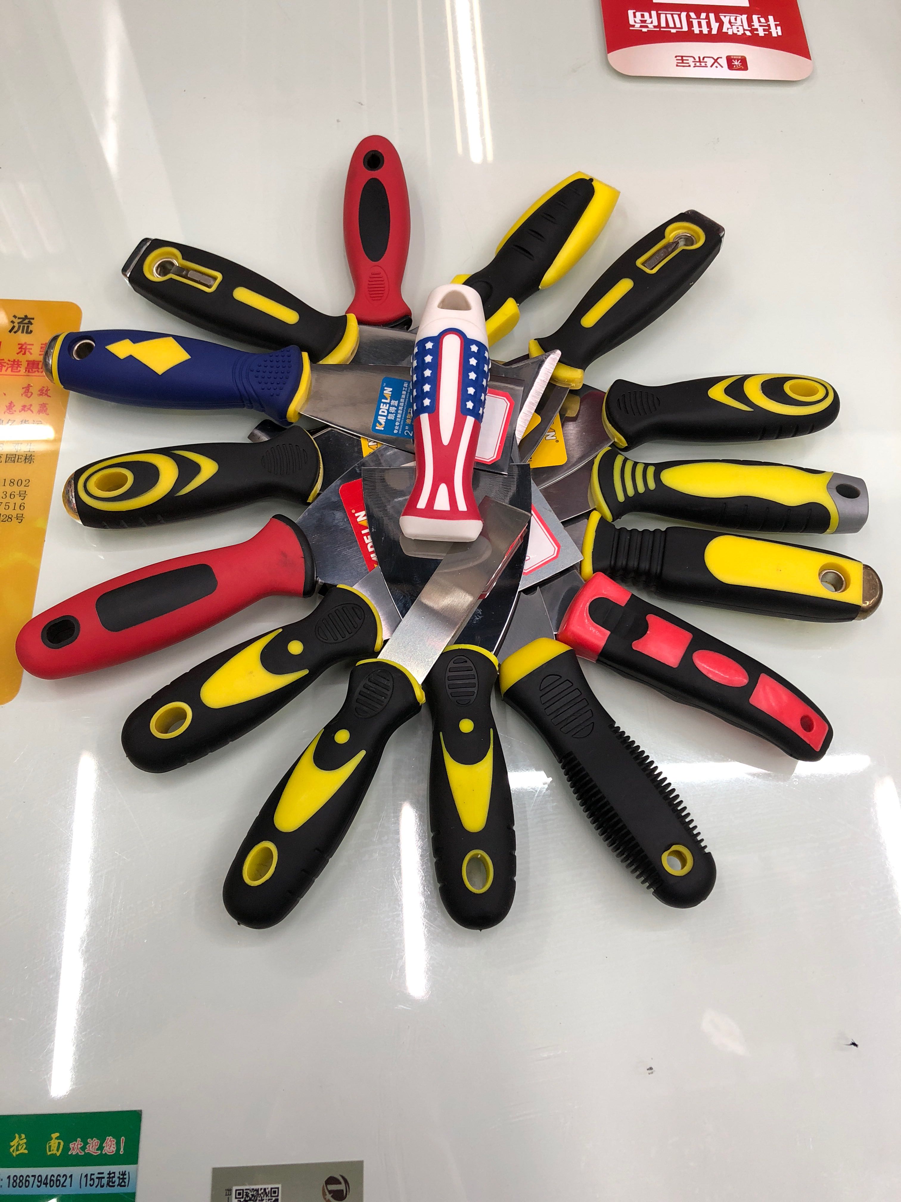 XH putty knife cleaning tool spatula scraper spatula cleaning tool