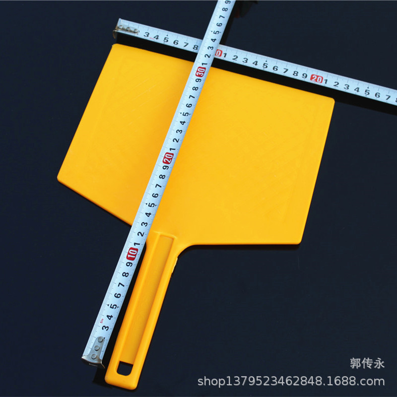 Plastic Tempered Gray Board Large Yellow Mud Board Building Worker Horizon Spatula Craft Tool