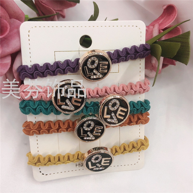 Korean Style Hair Rope Korean Hair Accessories Flat Wave Rubber Band Hairband for TyingupHairHairRope Head Accessories Korean Style Hair Rope Korean Hair Accessories Flat Wave Rubber Band Hairband for TyingupHairHairRope Head Accessories