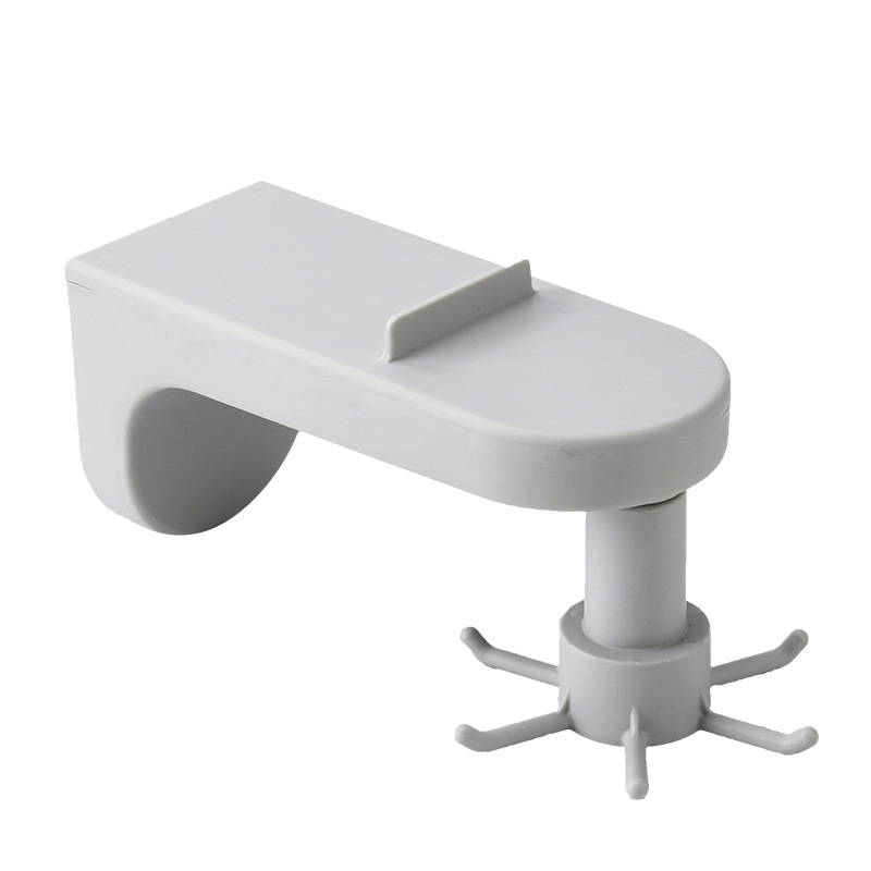 2717 Kitchen Hook Punch-Free Wall Hanging Kitchen Spatula Spoon Knife Storage Rotating Hook Retractable Rack