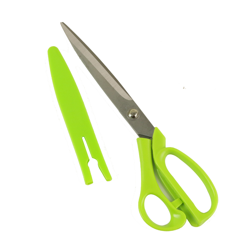 Hard hat portable stainless steel tailor garment sewing scissors for household use