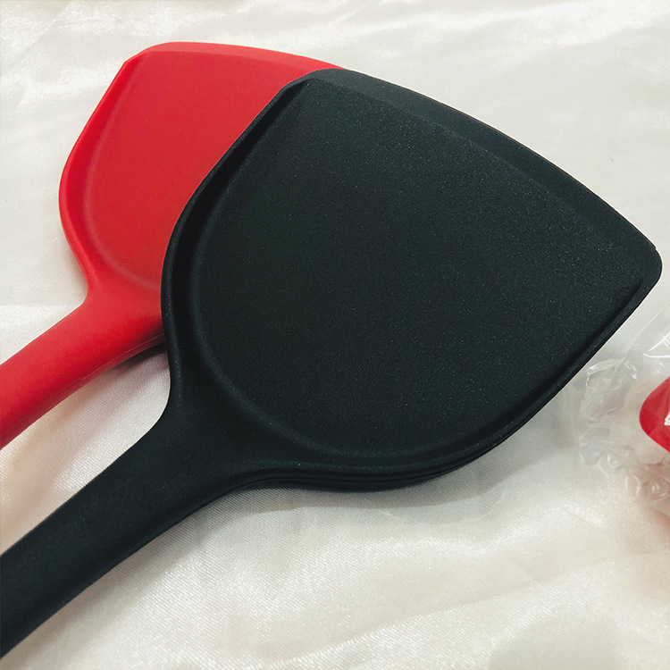 Silicone kitchenware set with cooking spoon spatula non-stick pan set kitchen utensils stir-fry spatula