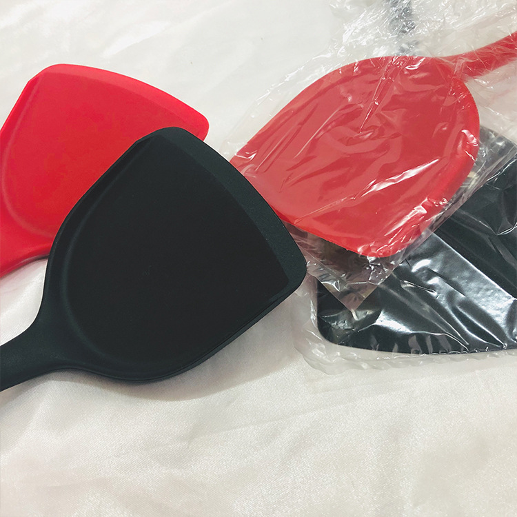 Silicone kitchenware set with cooking spoon spatula non-stick pan set kitchen utensils stir-fry spatula
