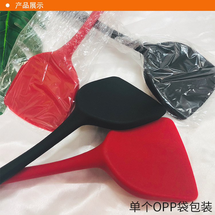 Silicone kitchenware set with cooking spoon spatula non-stick pan set kitchen utensils stir-fry spatula