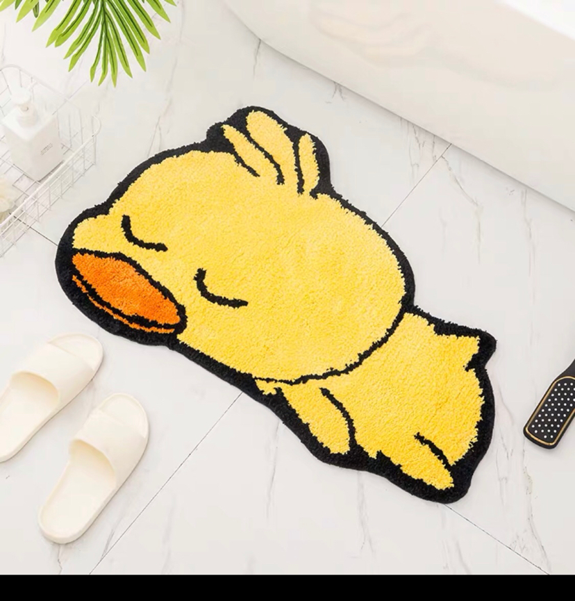 Bathroom Door Absorbent Floor Mat Household Mat Non-Slip Mat Toilet Carpet Doormat Entrance Bathroom Step Mat Shape
