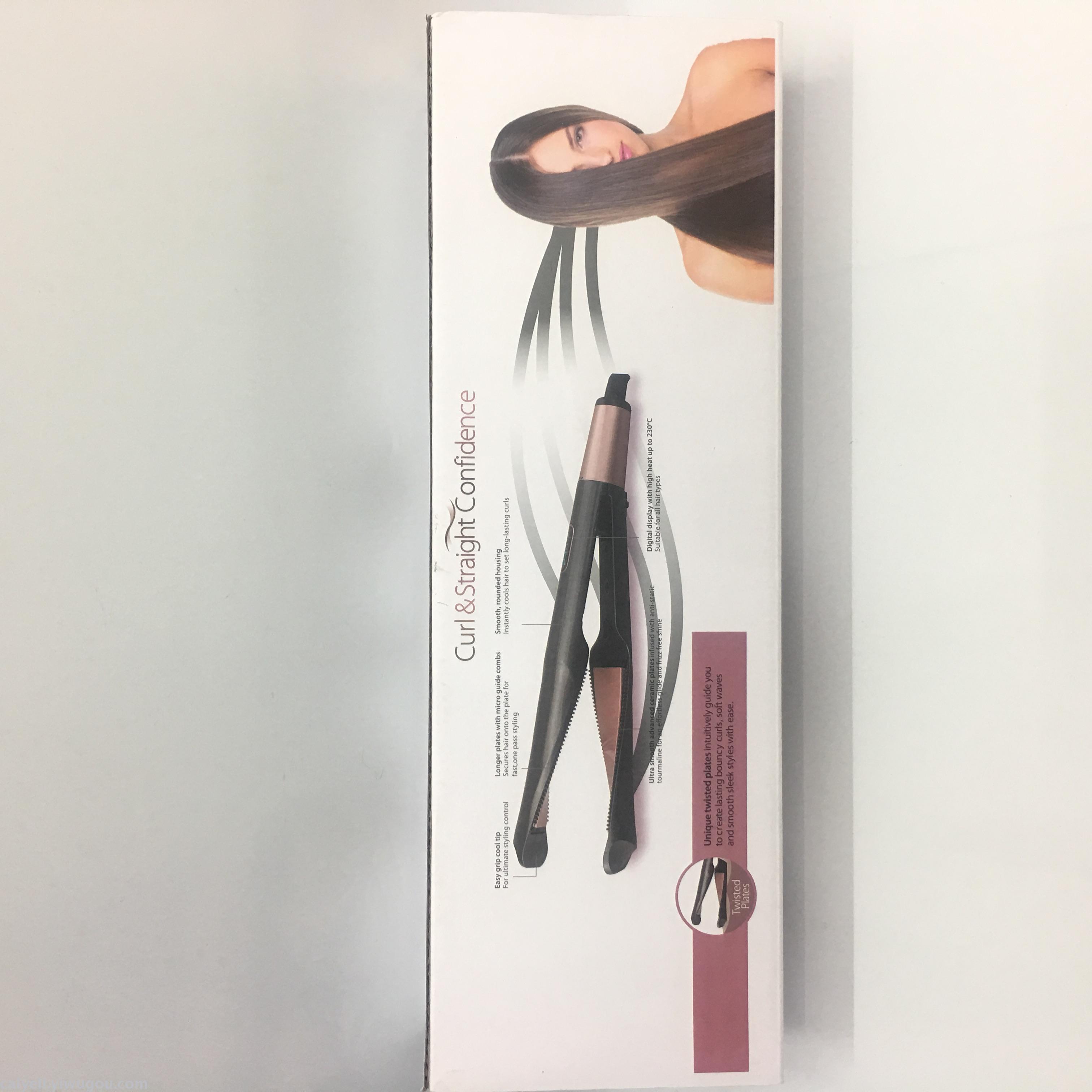 Spiral Twist Hair Straightener Rotating Bevel Hair Curler Automatic Curly Hair Wave Snail Hair Electric Heating Temperature Control Splint Spiral Twist Hair Straightener Rotating Bevel Hair Curler Automatic Curly Hair Wave Snail Hair Electric Heating Temperature Control Splint