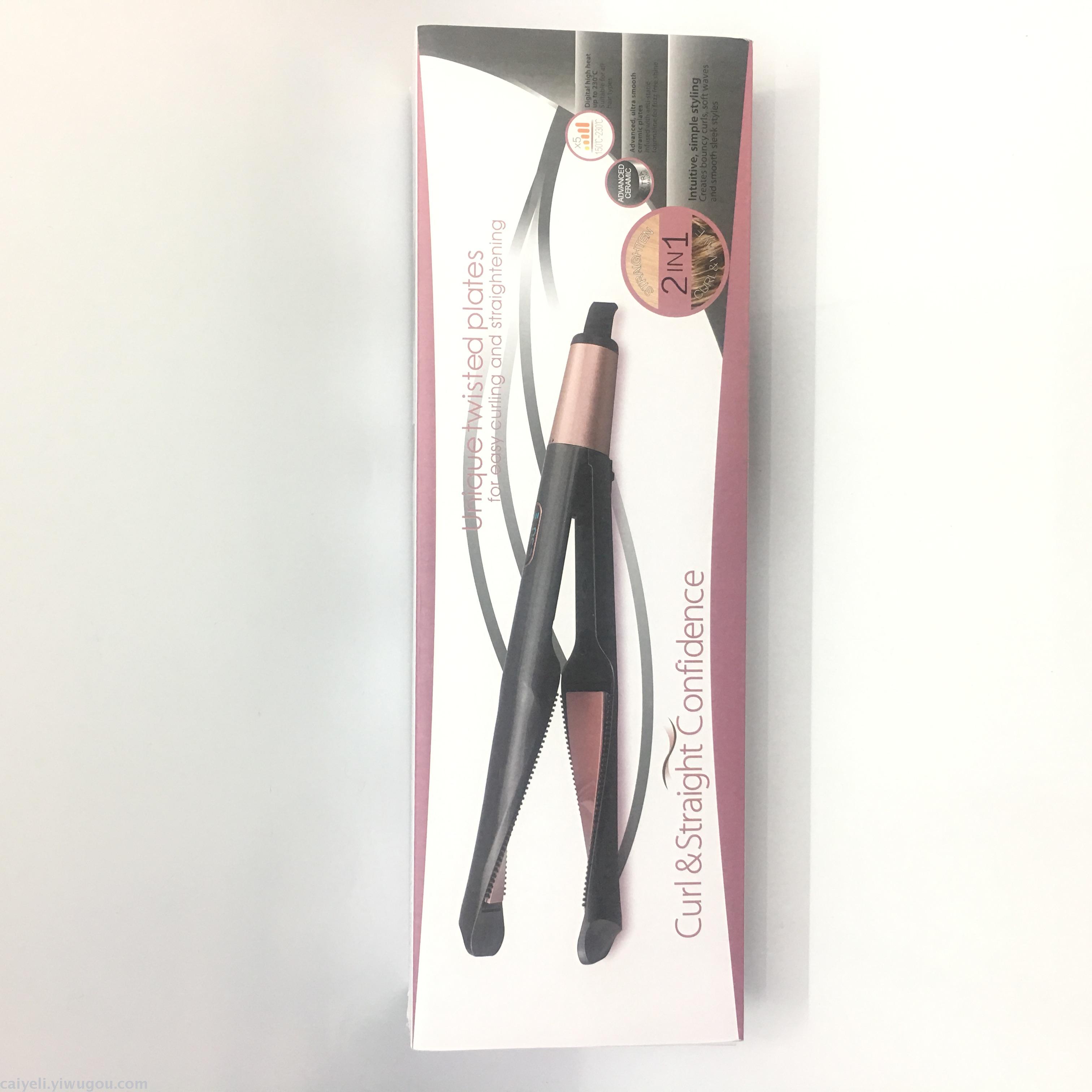 Spiral Twist Hair Straightener Rotating Bevel Hair Curler Automatic Curly Hair Wave Snail Hair Electric Heating Temperature Control Splint Spiral Twist Hair Straightener Rotating Bevel Hair Curler Automatic Curly Hair Wave Snail Hair Electric Heating Temperature Control Splint