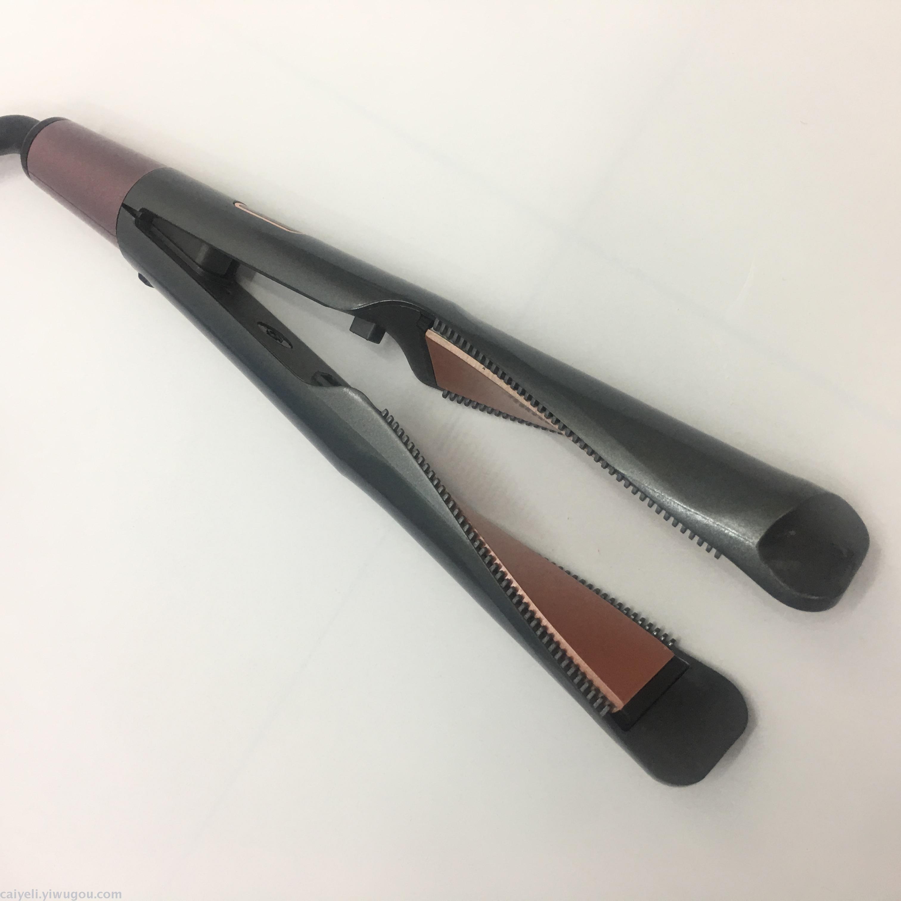 Spiral Twist Hair Straightener Rotating Bevel Hair Curler Automatic Curly Hair Wave Snail Hair Electric Heating Temperature Control Splint Spiral Twist Hair Straightener Rotating Bevel Hair Curler Automatic Curly Hair Wave Snail Hair Electric Heating Temperature Control Splint