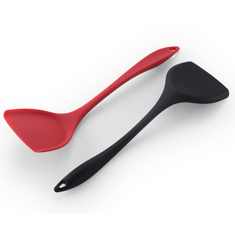 Cooking Spatula Silicone Kitchenware Chinese Spatula Integrated All-Inclusive Silicone Pot Non-Stick Spatula Spatula