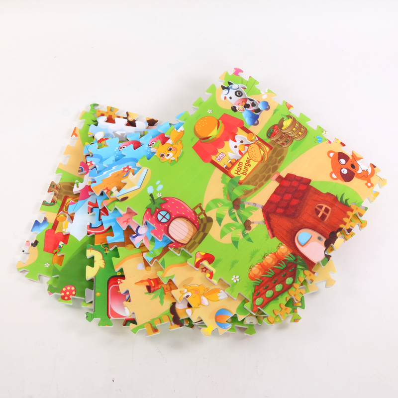 Floor Mat Foam Mat Crawling Mat Puzzle Baby Environmentally Friendly Non-Slip Mat Tasteless