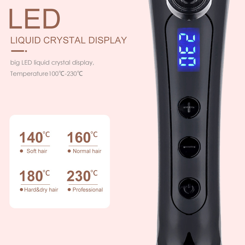 3-Tube Curly Hair Device 25M Amazon Hot 3-Stick Hair Curler Ceramic Oil Big Wave Three-Tube Hair Curler Outlet